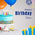 100+ HD Happy Birthday Edwin Cake Images And Shayari