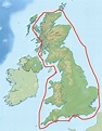 Carte d-Angleterre - Grande Bretagne ou Royaume Uni ≡ Voyage - Carte - Plan