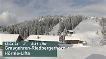 Webcam Skigebiet Grasgehren und Riedbergerhorn: Grasgehren-Riedbergerhorn