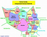 Map of the school districts in Harris county : r/MapPorn