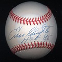 Enos Slaughter - Autographed Signed Baseball | HistoryForSale Item 269923