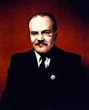 Портрет министра иностранных дел СССР В.М. Молотова во время ...