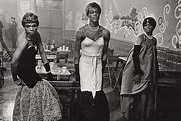 Diane Arbus, Three transvestites in evening dress at a lounge, N.Y.C ...