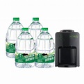 屈臣氏水機套裝 - 溫熱水機連蒸餾水 4.5L x 4 (黑色) | hutchgo mall