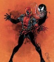 Deadpool and Venom | Deadpool, Marvel, Cool art