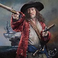 4 - Bartholomew Roberts - The Dread Pirate Captain - Brutes, Broads ...