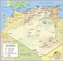 Political Map of Algeria - Nations Online Project