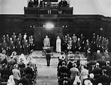 Sir George Frederick Stanley is sworn in as the Acting Viceroy of ...