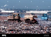The Fresh Kills landfill in Staten Island in New York City When Stock ...