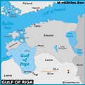 Gulf Of Riga Map - Foto Kolekcija