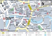 Trafalgar Square, London - Map, Location, Facts, Nearby Attractions