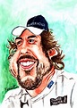 Pin de Petra Weber en Fernando Alonso | Caricaturas, Alonso, Deportes