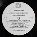 Ernestine Anderson - Live From Concord To London - UNIVERSOUNDS
