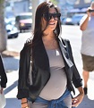 Pregnant Kourtney Kardashian Flaunts Baby Bump in Susanna Booties