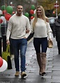 Paddy McGuinness and wife Christine coordinate as they stroll arm-in ...