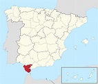 Mapa de Cádiz | Provincia, Municipios, Turístico, Carreteras de Cádiz ...