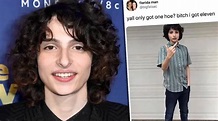Finn Wolfhard flipping the middle finger is now a meme and it's ...