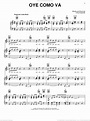 Oye Como Va sheet music for voice, piano or guitar (PDF)