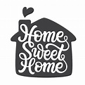 Premium Vector | Home sweet home.