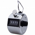4 Digit Number Clicker Golf Hand Tally Click Counter Silver DT ...