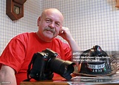 fire photographer Bill Noonan photographed at his home in Weymouth ...