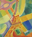 Robert Delaunay : la Tour Eiffel La Tour Eiffel 1924 Musée - Etsy France