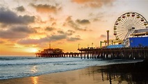 The Santa Monica Pier - Santa Monica, CA | California travel road trips ...