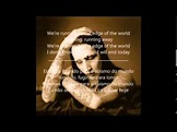 Marilyn Manson - Running To The Edge Of The World - Letra & Legenda ...