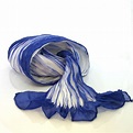 bomakishibori1--how to make a shibori scarf. So pretty Shibori Fabric ...
