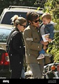 Gael Garcia Bernal and Dolores Fonzi with their baby Lazaro out and ...