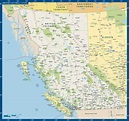 British Columbia Map With Cities – arthatravel.com