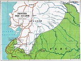 Peruvian Studies -Grado 6: Mapa Frontera Perú - Ecuador