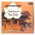 Jo Stafford - Autumn In New York - Raw Music Store