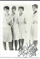 THE CHIFFONS - JUDY CRAIG LEAD SINGER - IN PERSON HAND SIGNED CARD ...