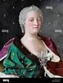 Maria Theresia von Österreich (1717-1780), Erzherzogin von Österreich, Königin von Ungarn und ...