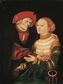 The Unequal Couple - Lucas Cranach il Vecchio come stampa d\'arte o ...