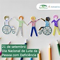 21 de setembro Dia Nacional de Luta da Pessoa com Deficiência — Retina ...