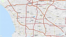 Lynwood, California Map