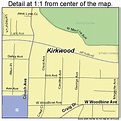 Kirkwood Missouri Street Map 2939044