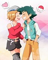 Ash x Serena Amourshipping-Date by Bicoitor on DeviantArt | Pokemon ash ...