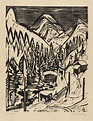 Ernst Ludwig Kirchner | Sertigstraße im Winter (1924) | MutualArt