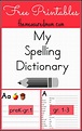 Student Dictionary Printable Web Our English Worksheets And Activities ...