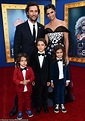 Matthew McConaughey and Camila Alves' kids sport matching tuxedos at ...