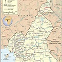 Carte de localisation de Garoua et Maroua | Download Scientific Diagram