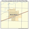 Aerial Photography Map of Wood River, NE Nebraska