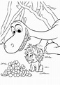Desenhos Infantis para colorir do O Bom Dinossauro