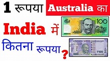 1 Australian dollar in Indian rupees rate toady new | Australia 1 ...