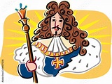 "Sun King, Louis XIV, king of France." Imágenes de archivo y vectores ...