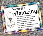 Nurses Are Amazing! - Thank You Gift - Nurses Week - Poem By K ...