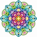 Mandalas de colores, Mandala art, Mandalas design